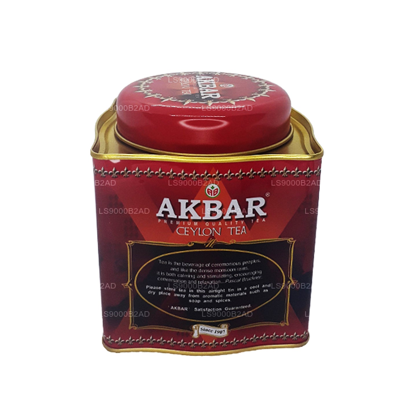 Akbar Klasik Seylan Çay Yaprağı Çayı (250g) Teneke