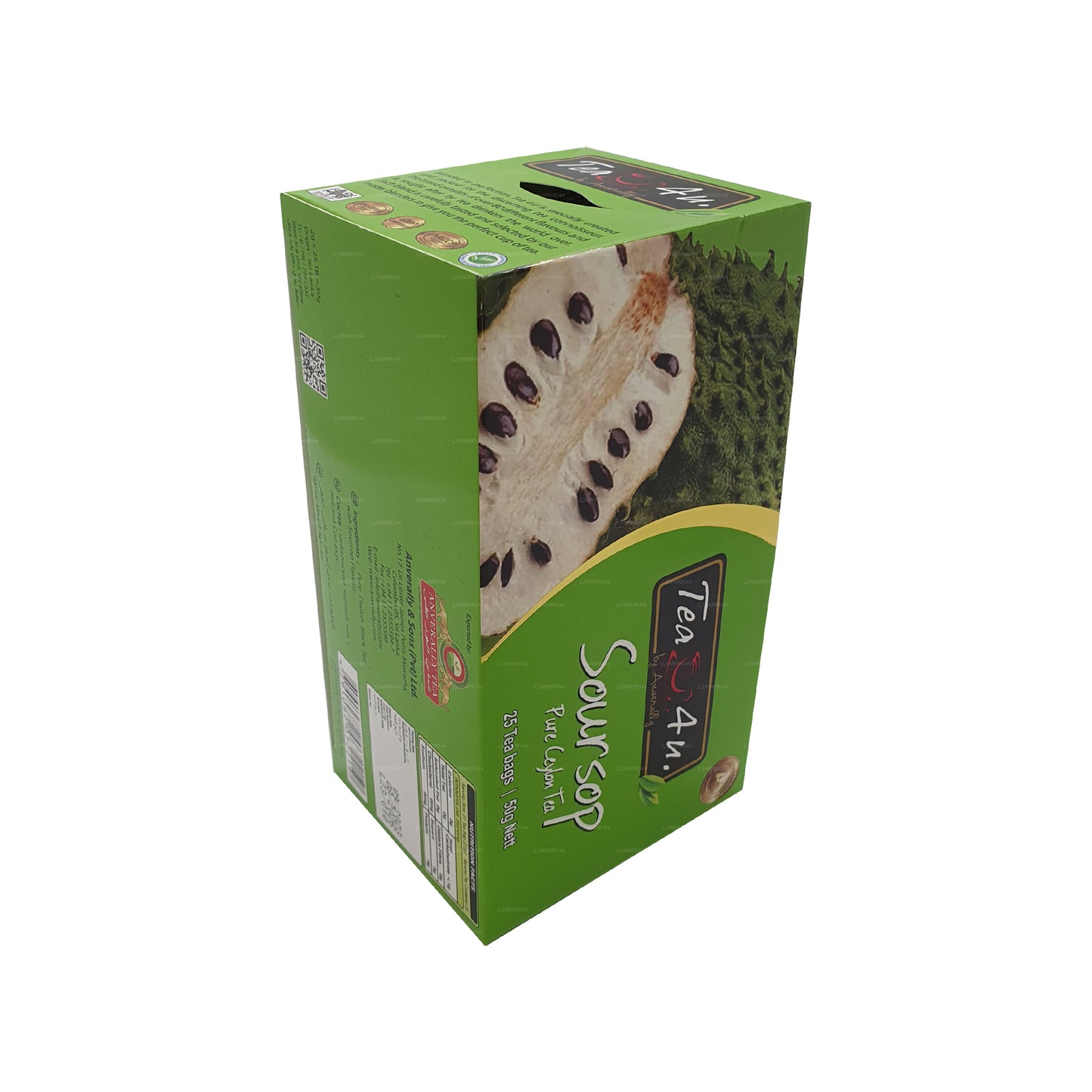 Tea4U Soursop ile Siyah Çay (50g) 25 Çay Poşeti
