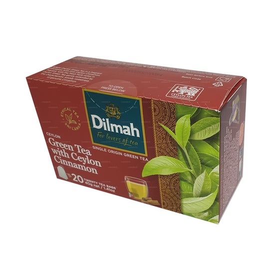 Dilmah Seylan Yeşil Çay Seylan Tarçınlı (40g) 20 Poşet Çay