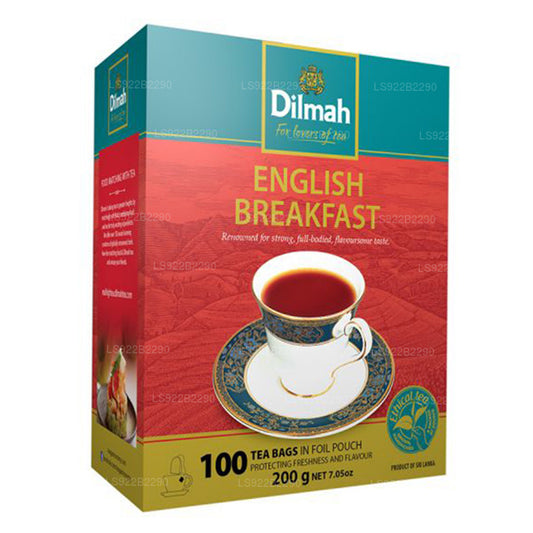 Dilmah İngiliz Kahvaltı Çayı (200g) 100 Çay Poşeti