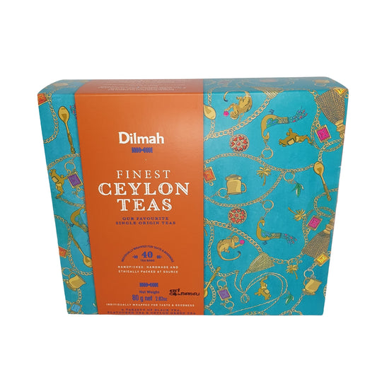 Dilmah Finest Seylan Çayları Hediye Paketi (80g) 40 Çay Poşeti