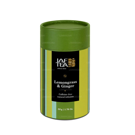 Jaf Çay Limon Otu ve Zencefil Yaprağı Çay Caddy (50g)