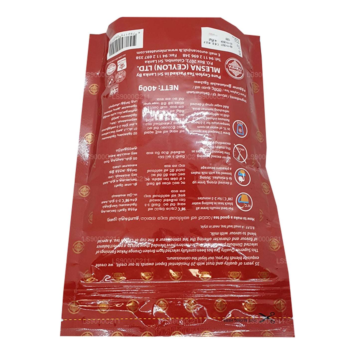 Mlesna Güçlü Demleme Çayı (400g)