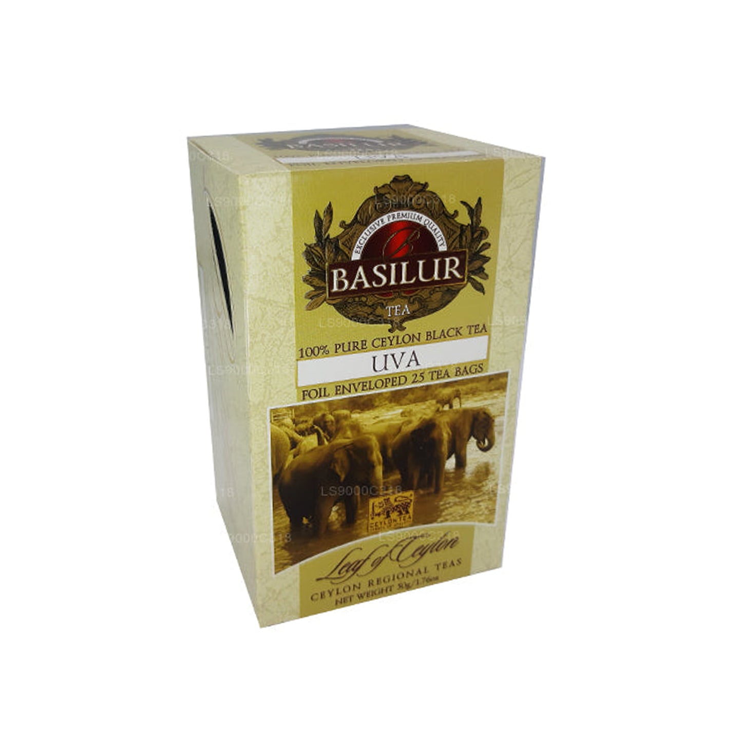 Seylan Basilur Yaprağı “Uva” Saf Siyah Çay (50g)