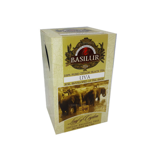 Seylan Basilur Yaprağı “Uva” Saf Siyah Çay (50g)