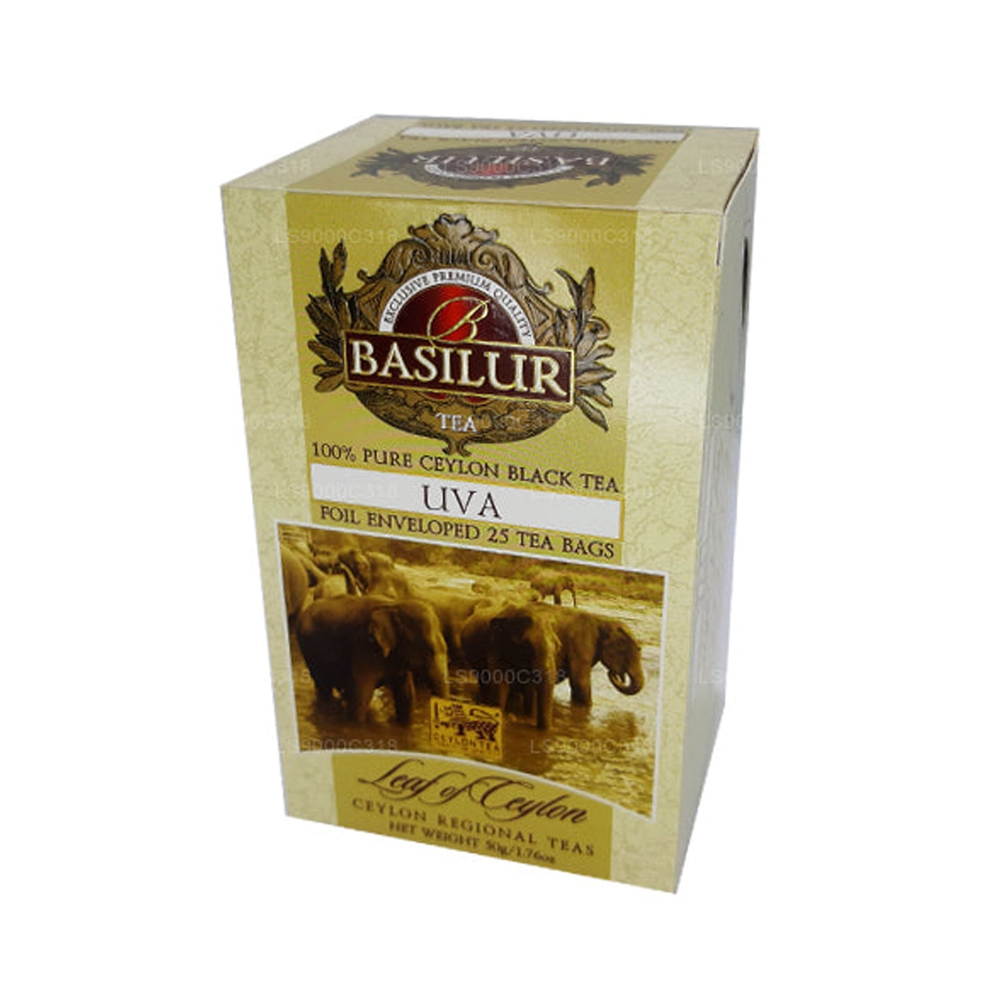 Seylan Basilur Yaprağı “Uva” Saf Siyah Çay (50g)