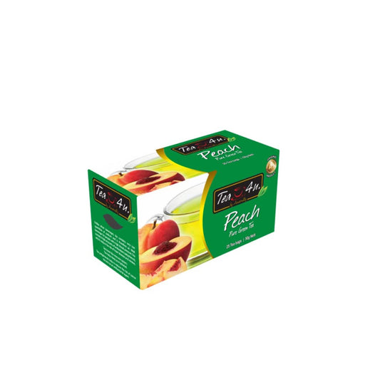 Tea4U Şeftali Yeşil Çay (50g) 25 Çay Poşeti