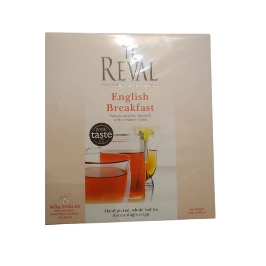 Te Reval English Breakfatst Çayı (27g) 9 Poşet Çay