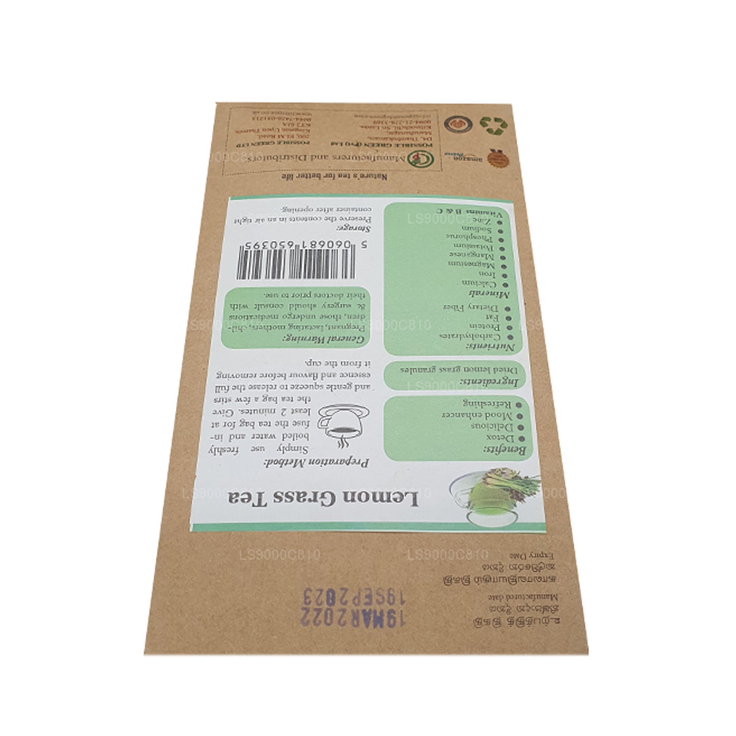 Lifetone Limon Çayı (30g)