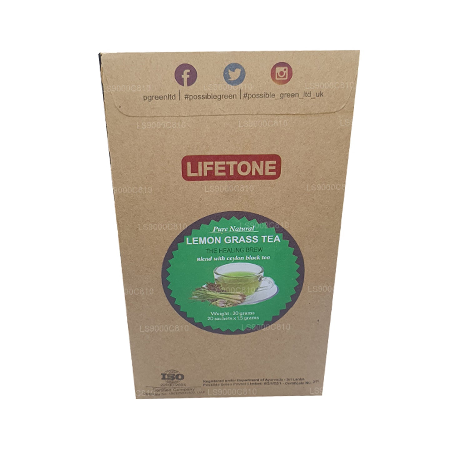 Lifetone Limon Çayı (30g)