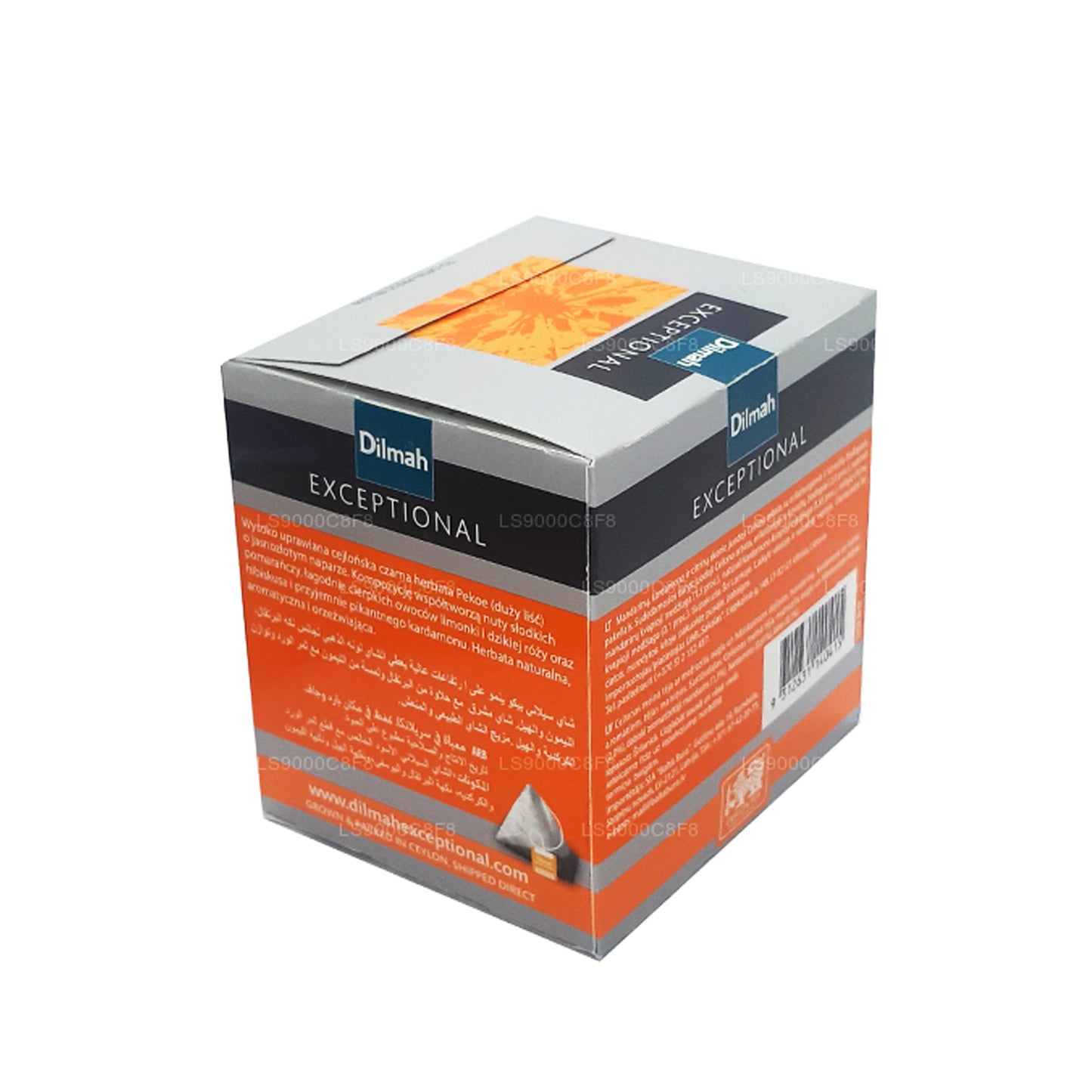Dilmah Olağanüstü Canlı Kireç ve Portakal Füzyonu Gerçek Yaprak Çay (40g) 20 Çay Poşeti