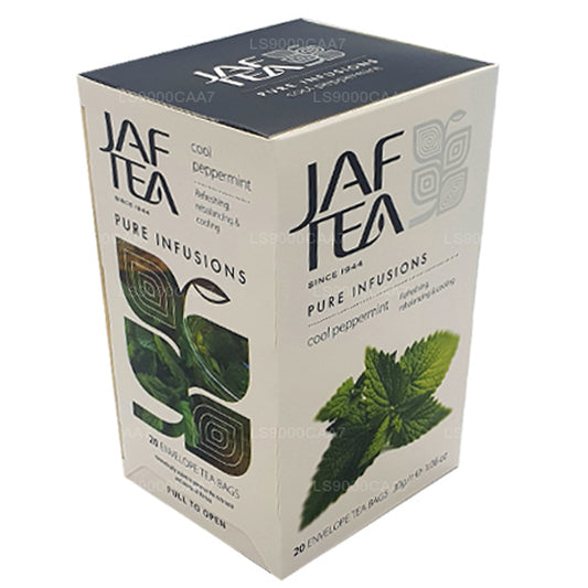 Jaf Tea Pure Infusions Collection Soğuk Nane Folyo Zarflı Çay Poşetleri (30g)