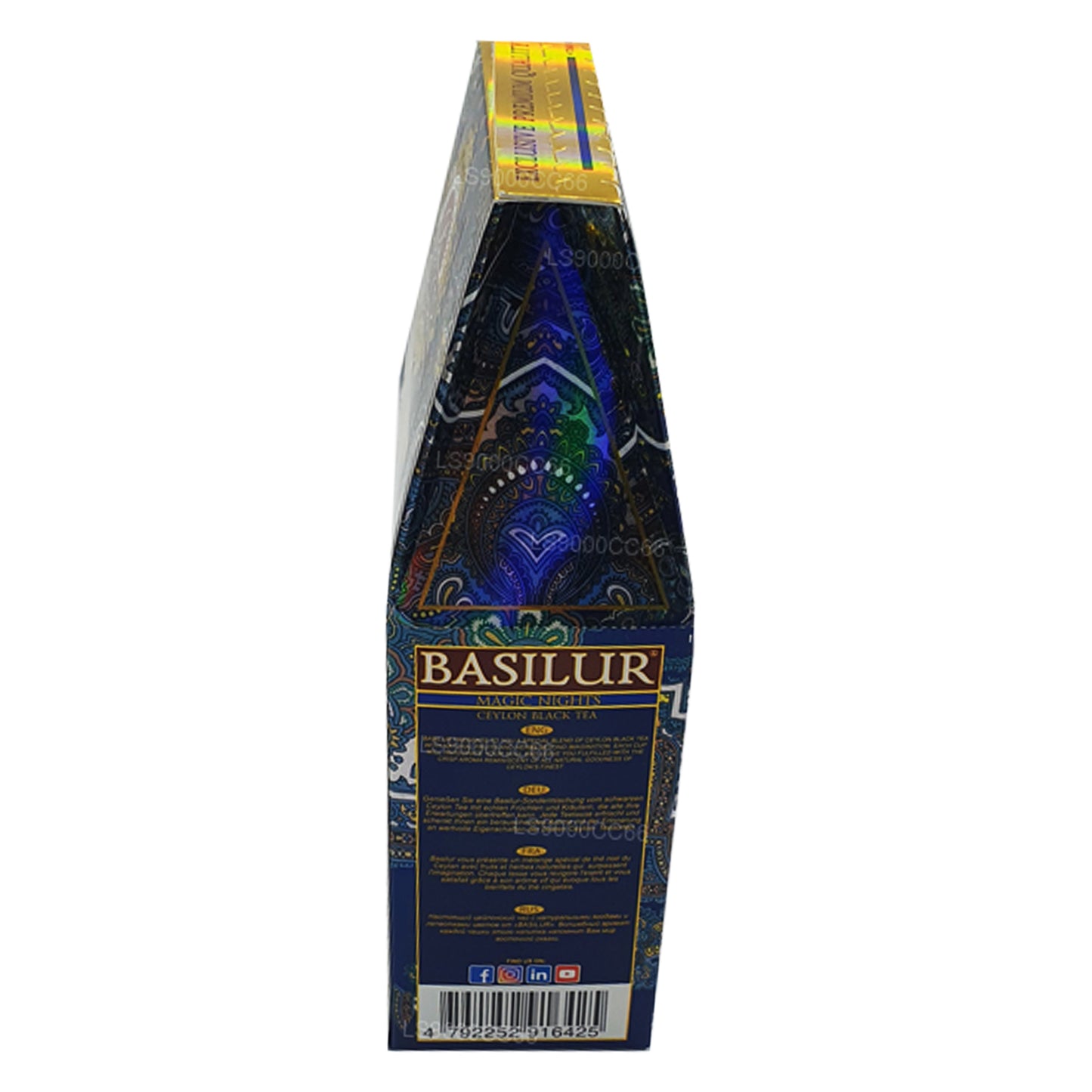 Basilur Sihirli Gece Seylan Siyah Yaprak Çay (100g)