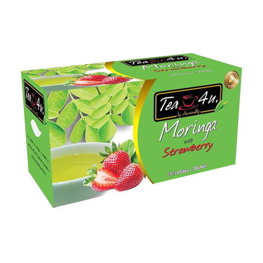 Tea4U Çilekli Moringa (30g) 25 Çay Poşeti