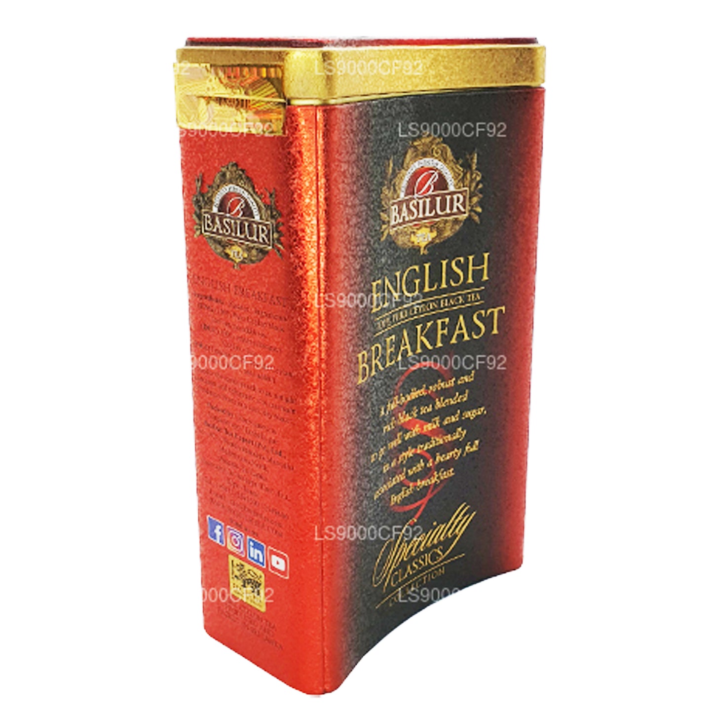 Basilur Specialty Classics İngiliz Kahvaltısı (100g)