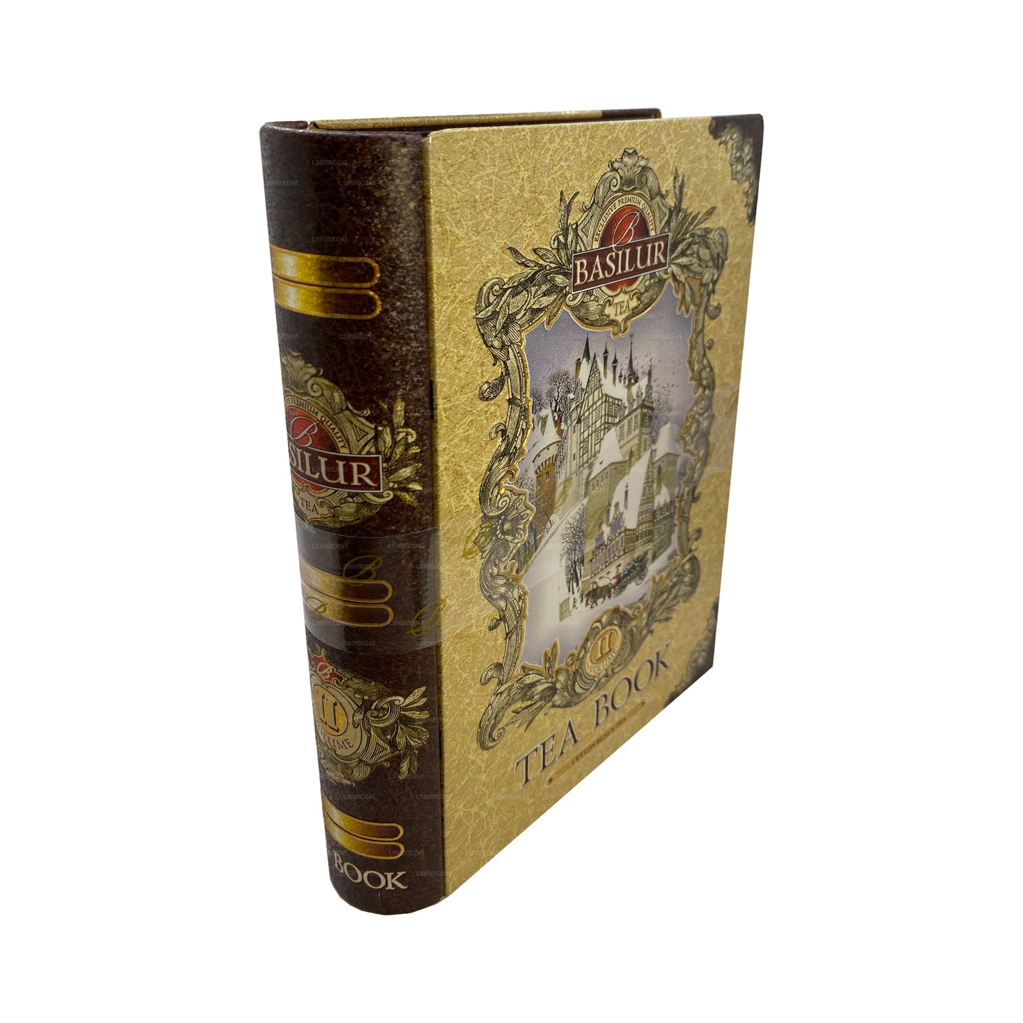 Basilur Çay Kitabı “Çay Kitabı Cilt II - Altın” (100g) Caddy