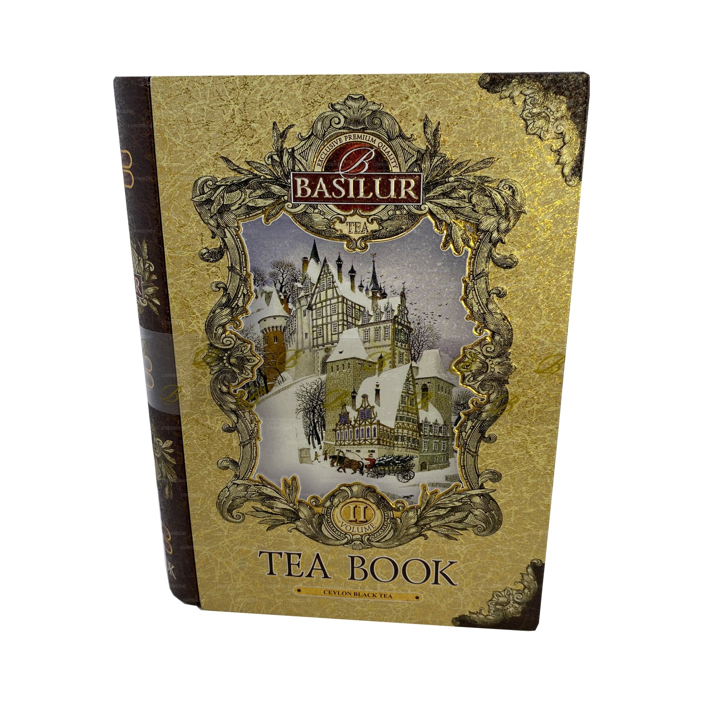 Basilur Çay Kitabı “Çay Kitabı Cilt II - Altın” (100g) Caddy