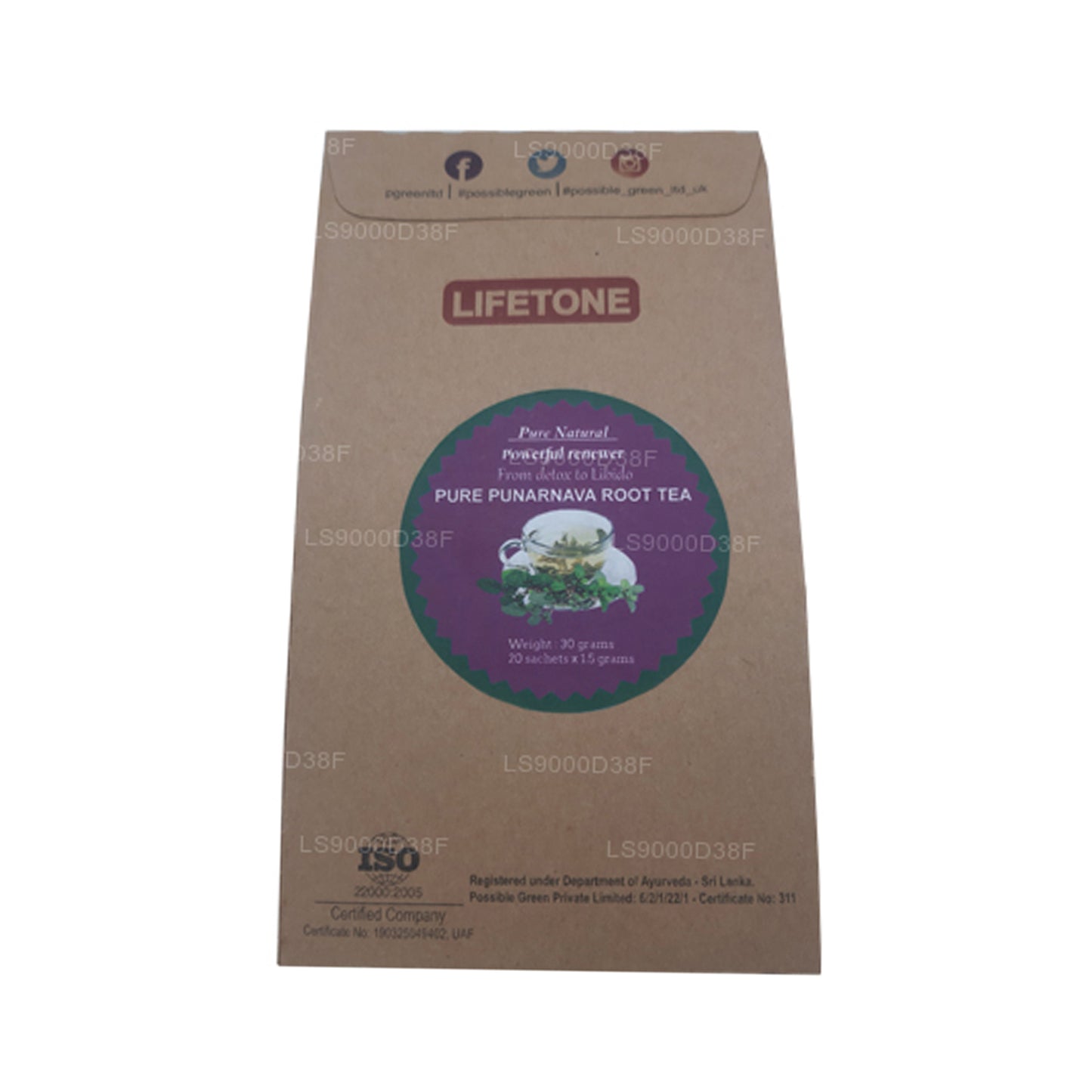 Lifetone Punarnava Çay (30g)