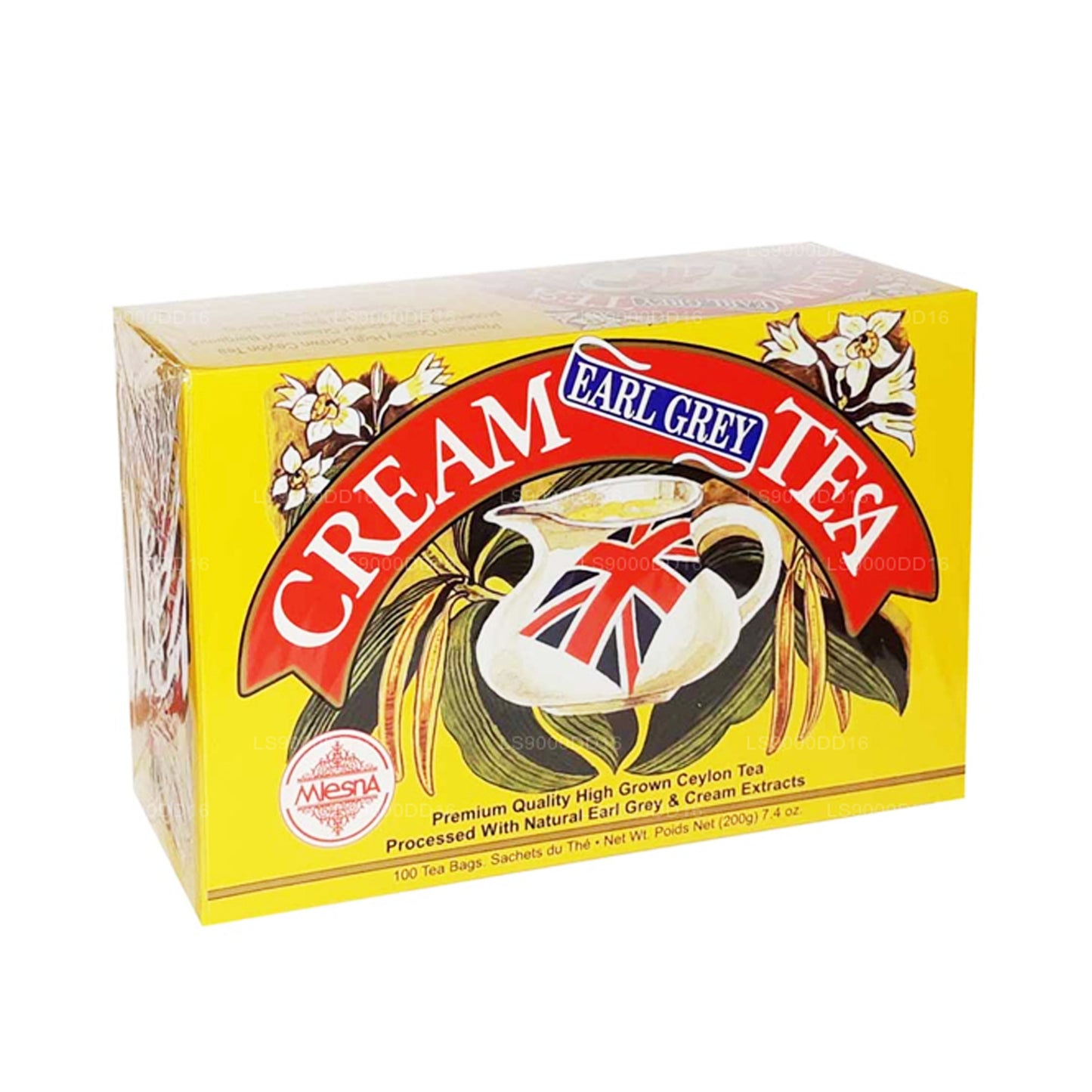 Mlesna Kremalı Earl Grey Çay (200g) 100 Çay Poşeti