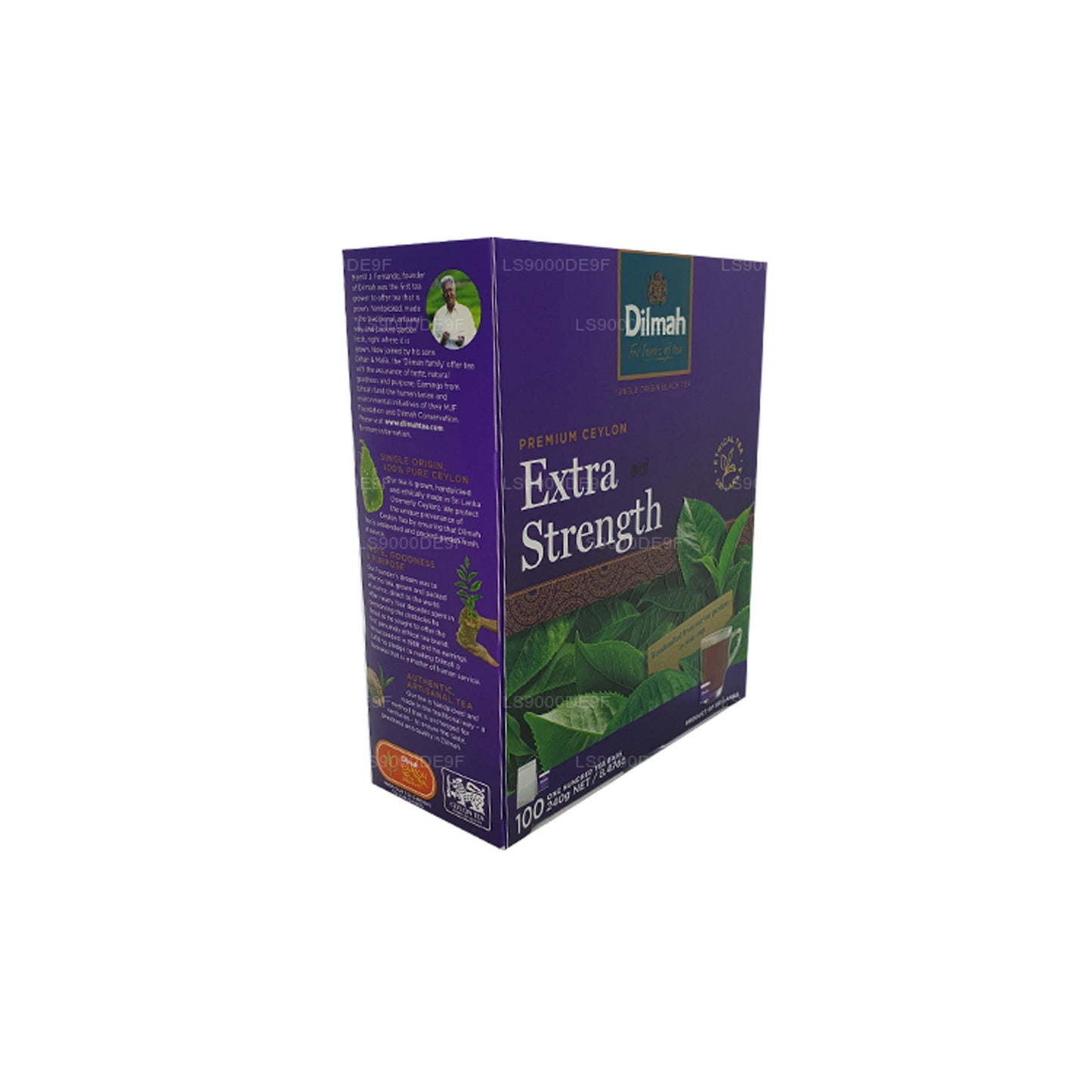Dilmah Premium Ekstra Mukavemetli Seylan Çayı (240g) 100 Çay Poşeti