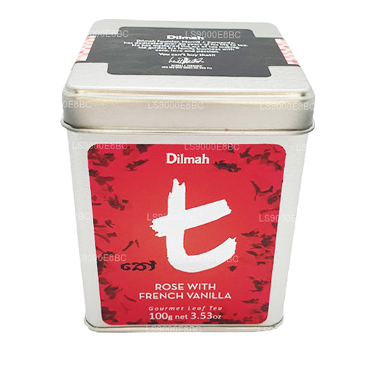 Dilmah T Serisi Fransız Vanilyalı Gevşek Yapraklı Gül Çayı (100g)