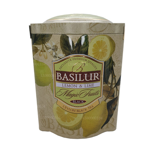 Basilur Sihirli Meyveler Limon ve Misket Limonu (100g) Teneke Kutu