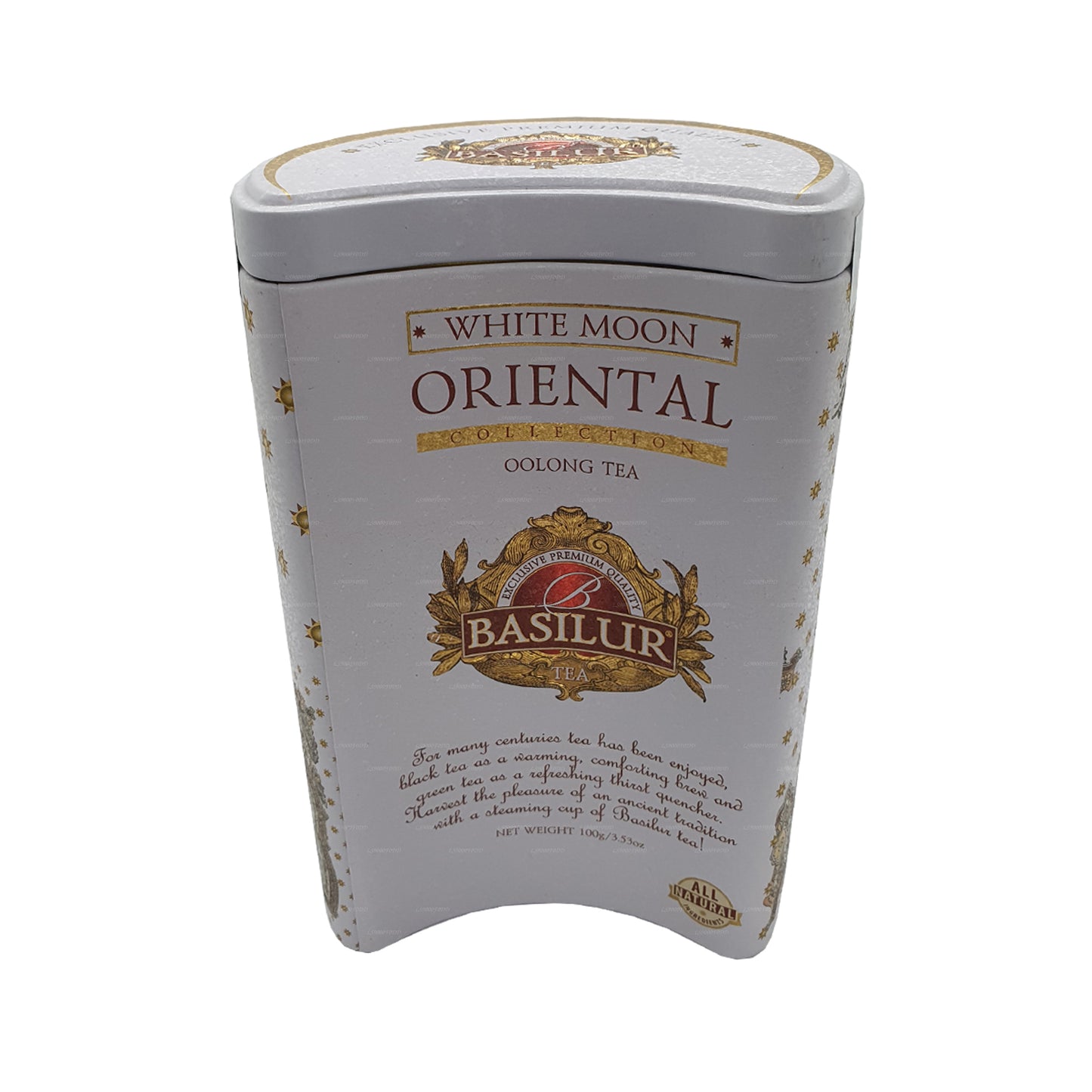 Oryantal Basilur “Beyaz Ay” (100g) Caddy