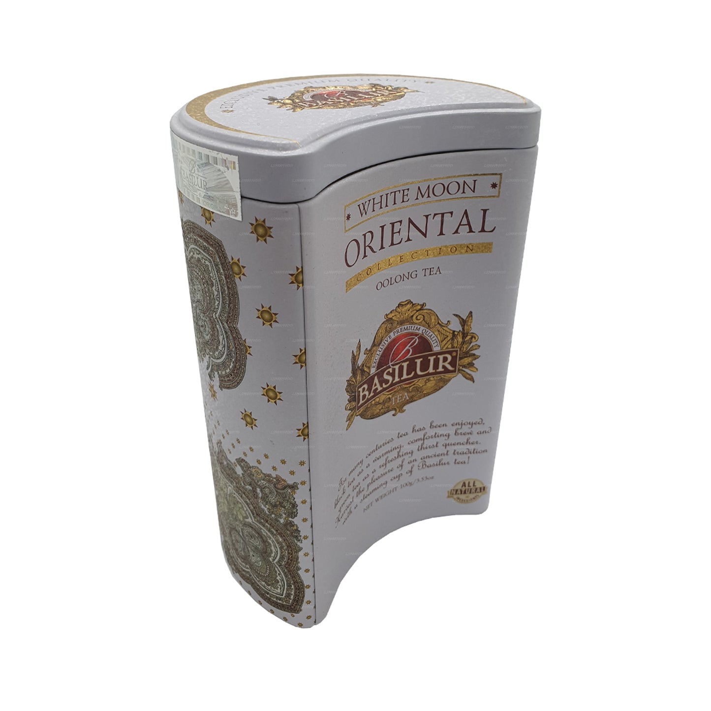 Oryantal Basilur “Beyaz Ay” (100g) Caddy