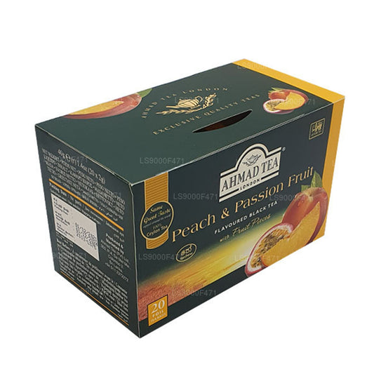 Ahmad Çay Şeftali ve Tutku 20 Folyo Çay Poşeti (40g)