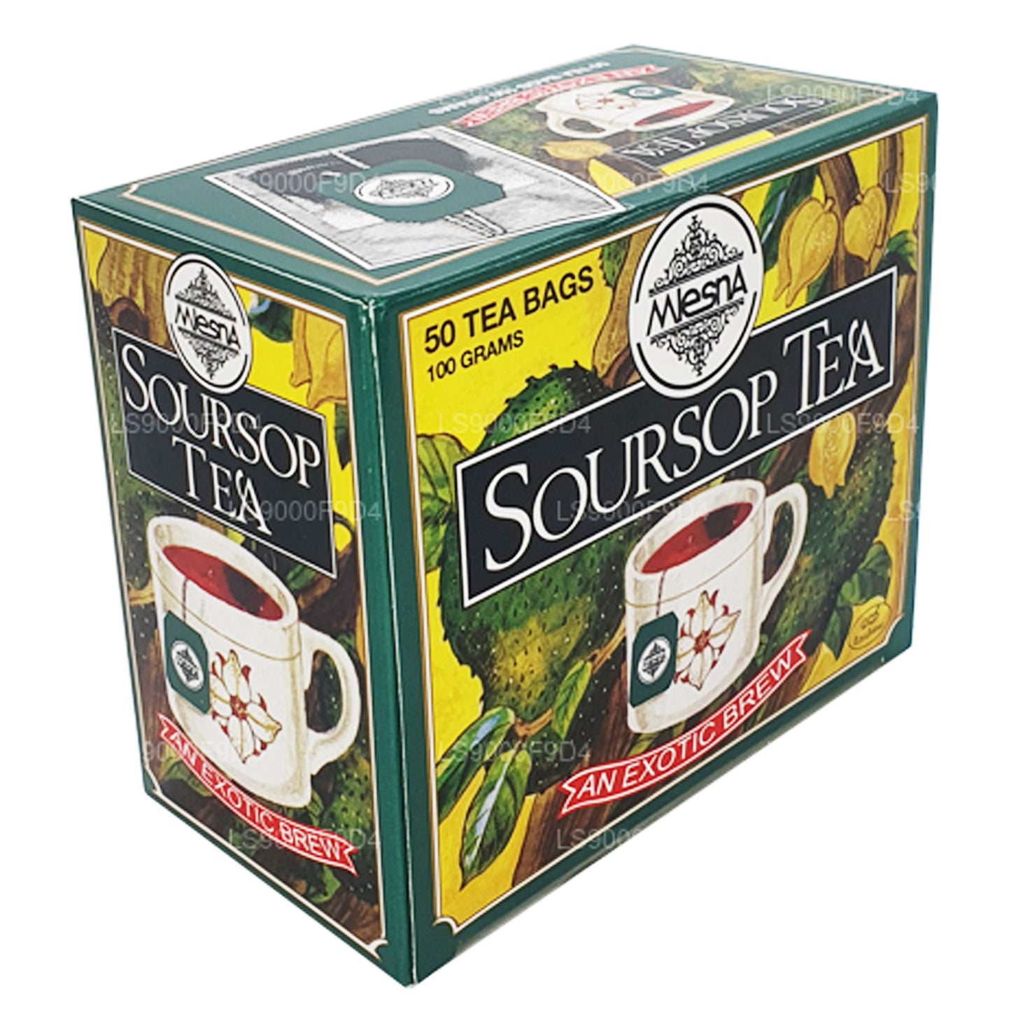 Mlesna Soursop Çay 'Egzotik Bira' 50 Çay Poşeti (100g)