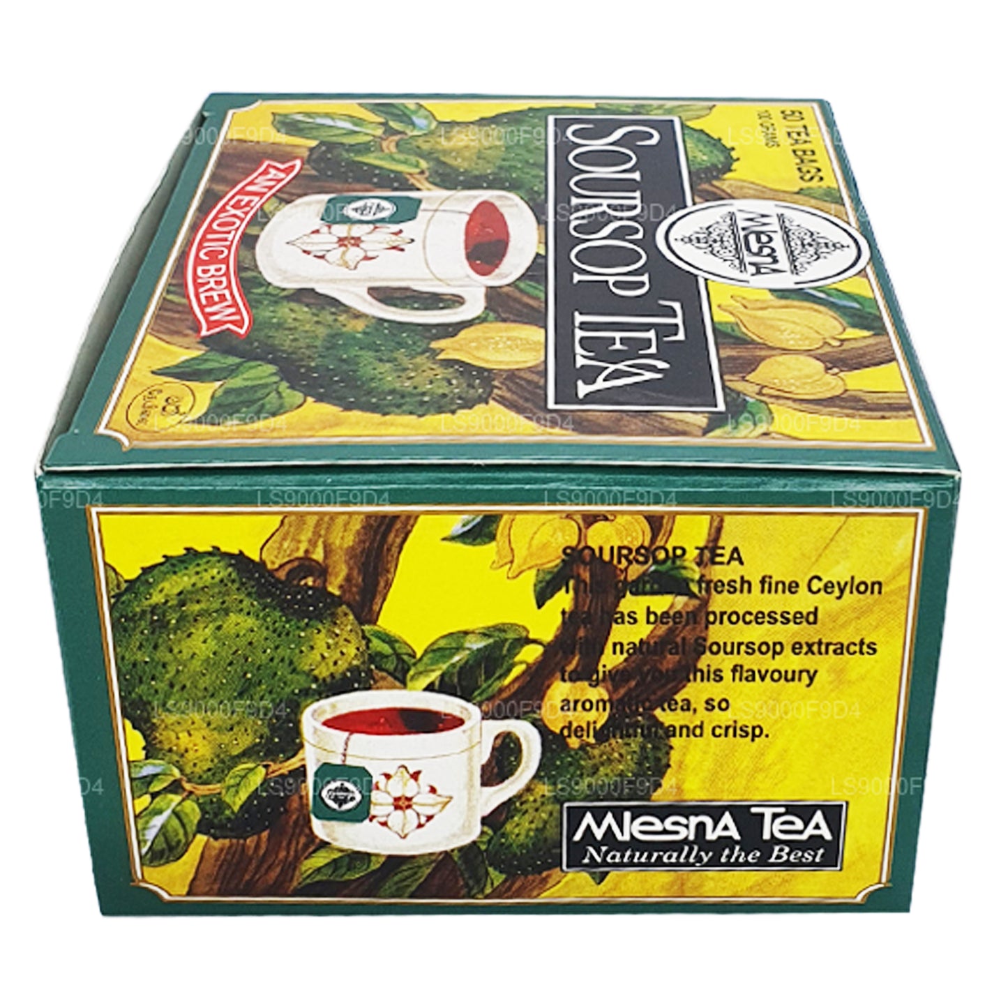 Mlesna Soursop Çay 'Egzotik Bira' 50 Çay Poşeti (100g)