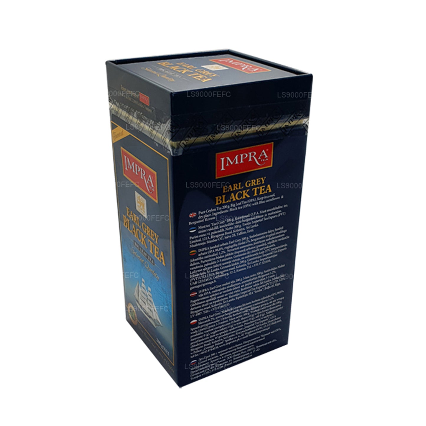Impra Earl Grey Büyük Yaprak (200g) Et Caddy
