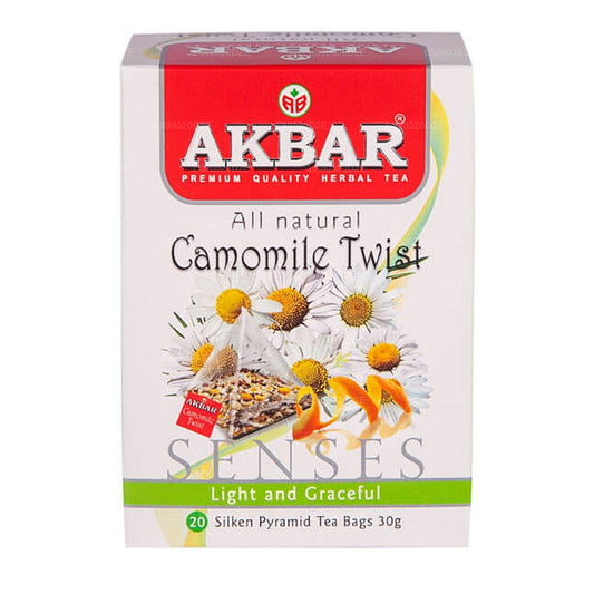Akbar Papatya Twist çayı (30g) 20 Poşet Çay
