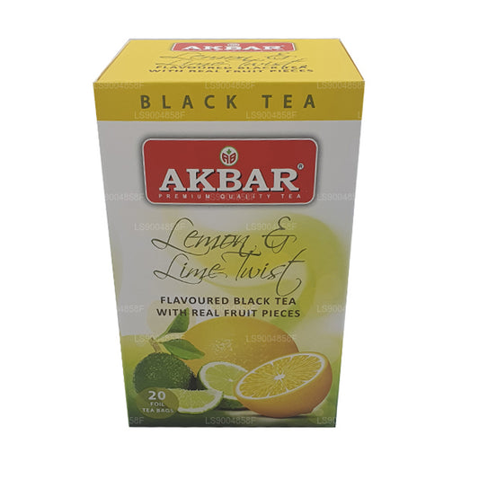 Ekber Limon ve Limon Twist Çay (40g) 20 Çay Poşeti