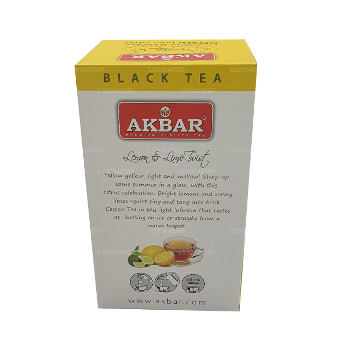 Ekber Limon ve Limon Twist Çay (40g) 20 Çay Poşeti