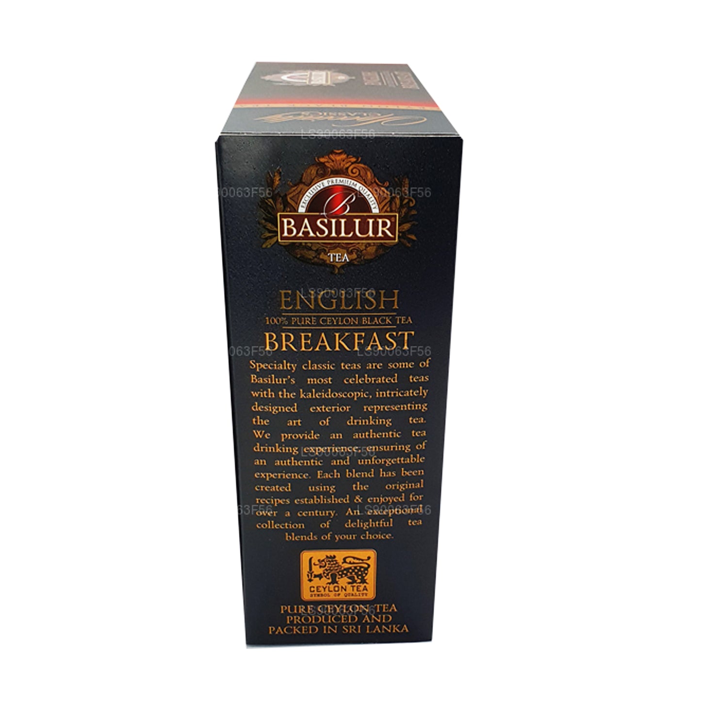 Basilur İngiliz Kahvaltısı Saf Seylan Siyah Çay (200g) 100 Çay Poşeti