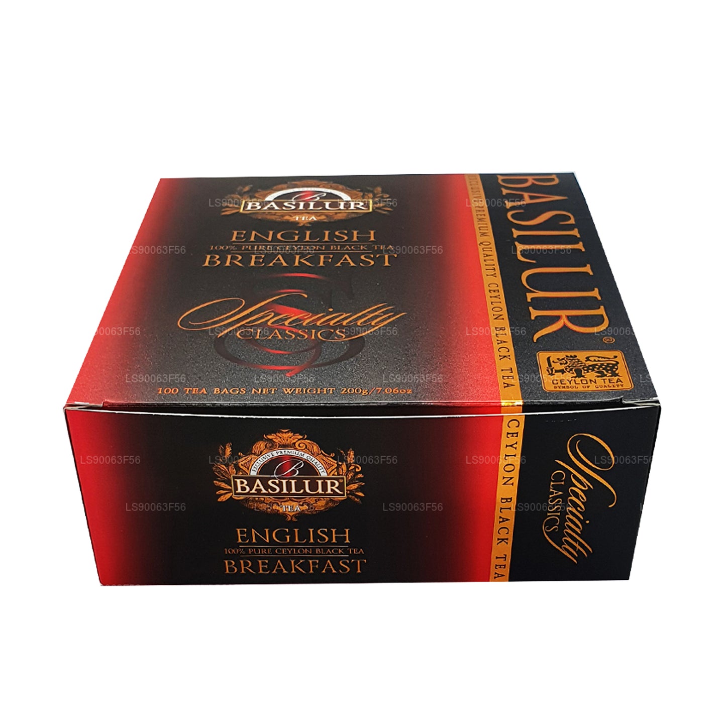 Basilur İngiliz Kahvaltısı Saf Seylan Siyah Çay (200g) 100 Çay Poşeti