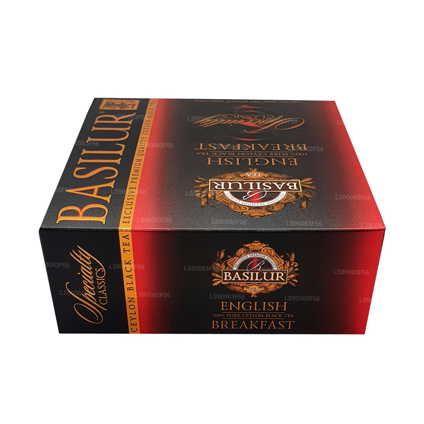 Basilur İngiliz Kahvaltısı Saf Seylan Siyah Çay (200g) 100 Çay Poşeti