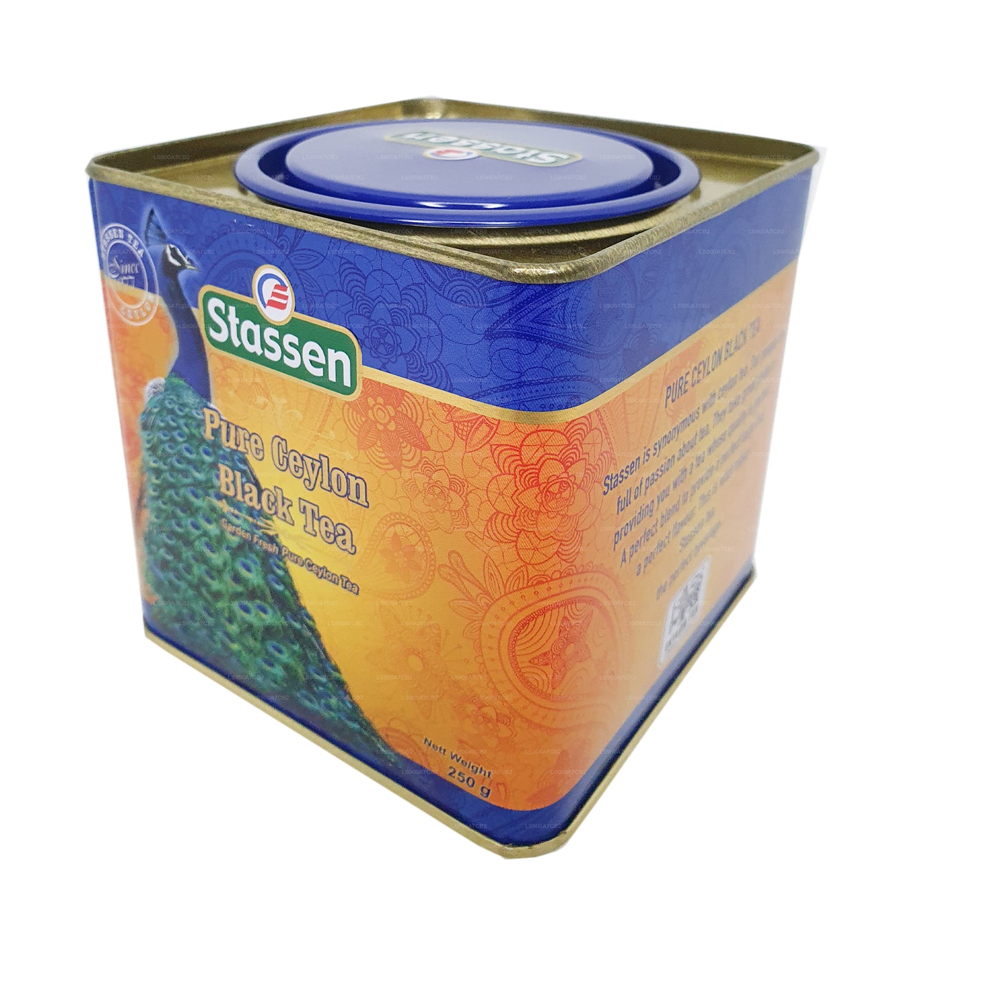 Stassen Saf Seylan Siyah Çay (250g) Kalay