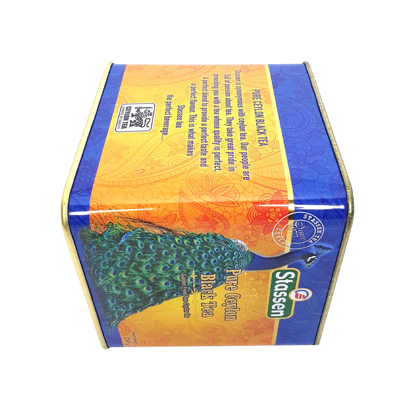 Stassen Saf Seylan Siyah Çay (250g) Kalay