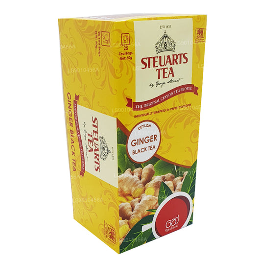 George Steuart Zencefil Siyah Çay (50g) 25 Çay Poşeti