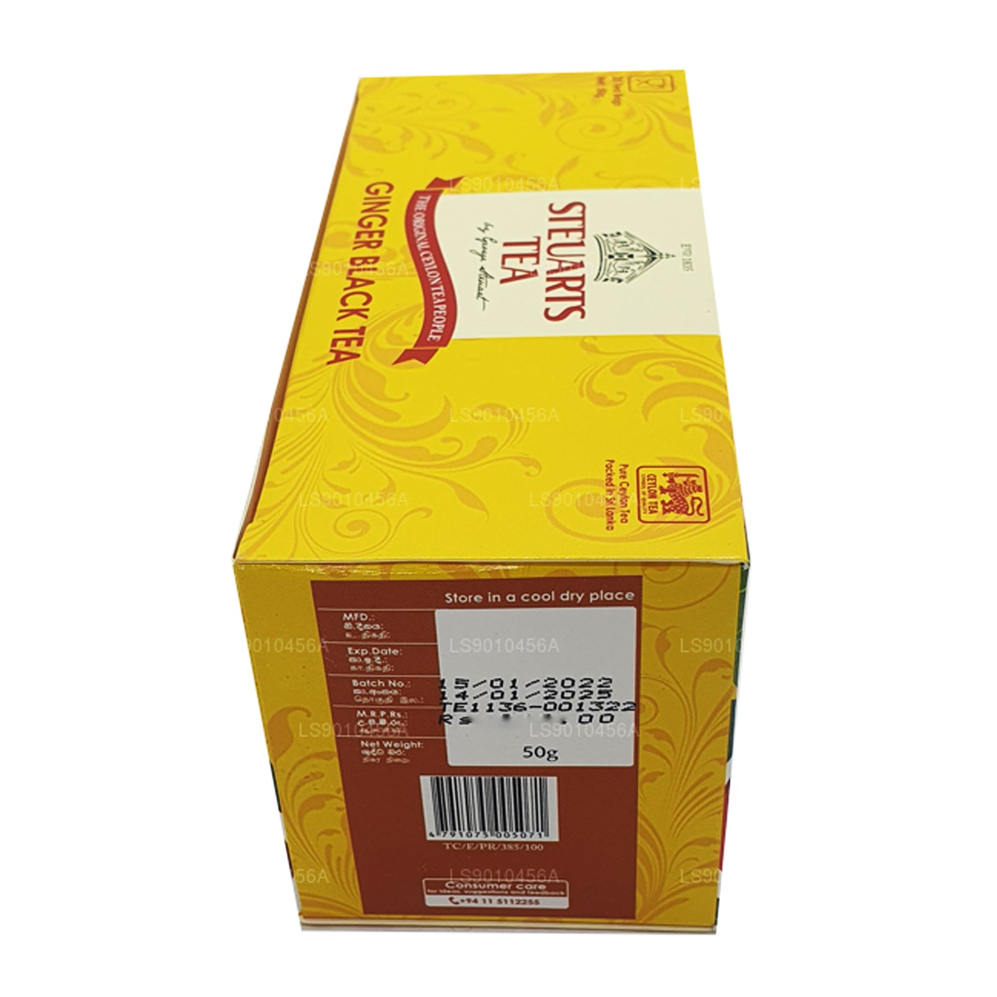 George Steuart Zencefil Siyah Çay (50g) 25 Çay Poşeti