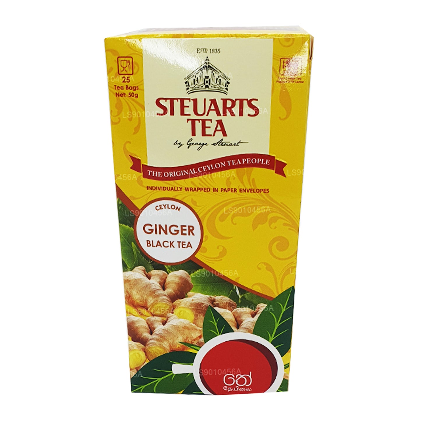 George Steuart Zencefil Siyah Çay (50g) 25 Çay Poşeti