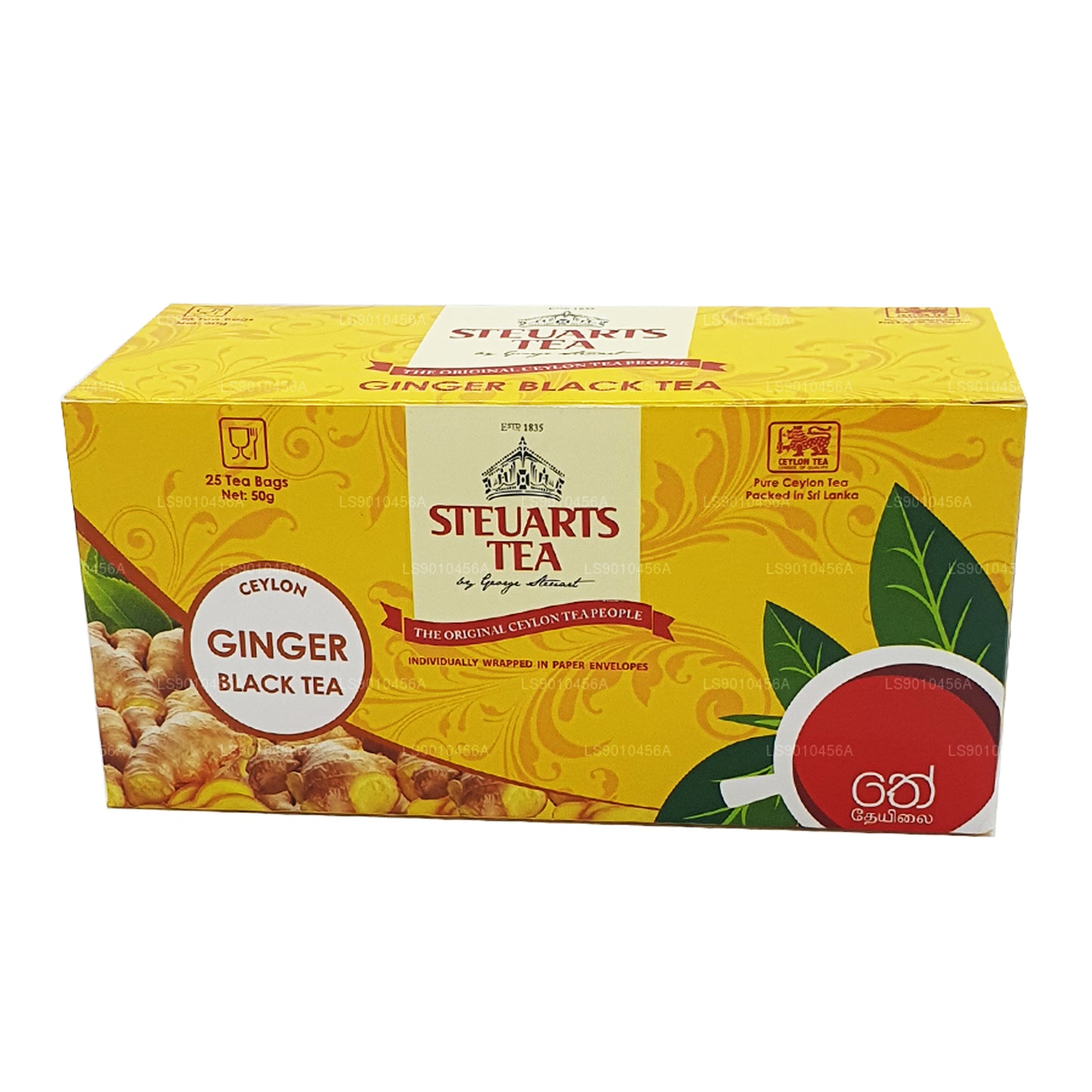 George Steuart Zencefil Siyah Çay (50g) 25 Çay Poşeti