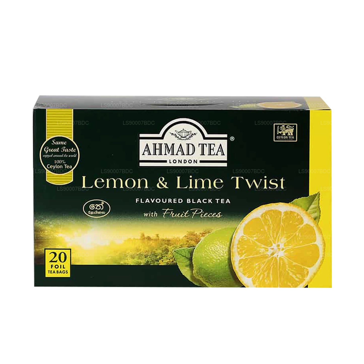 Ahmad Çay Limon ve Limon 20 Folyo Çay Poşeti (40g)
