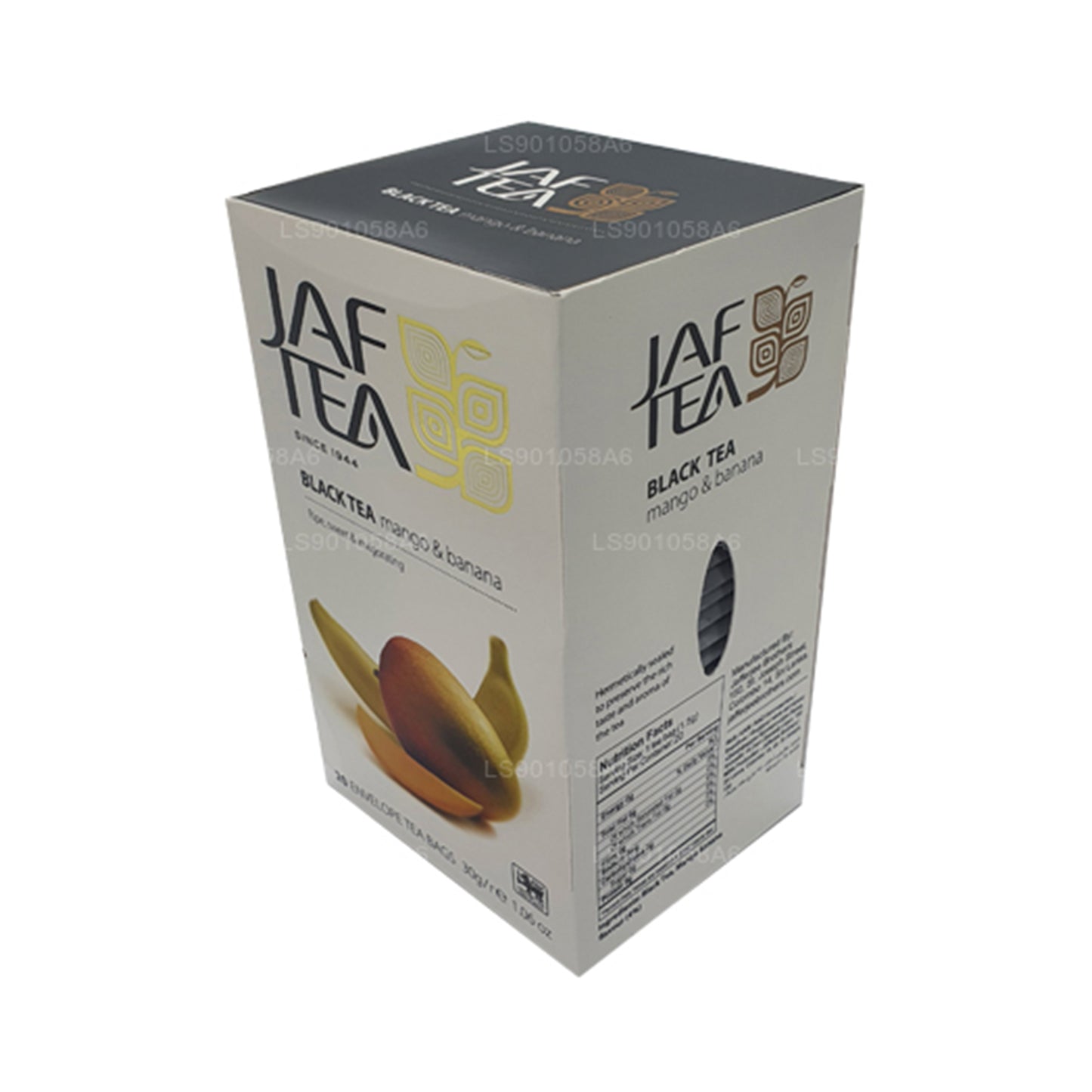 Jaf Çay Saf Meyveler Koleksiyonu Siyah Çay Mango Muz (30g) 20 Çay Poşeti