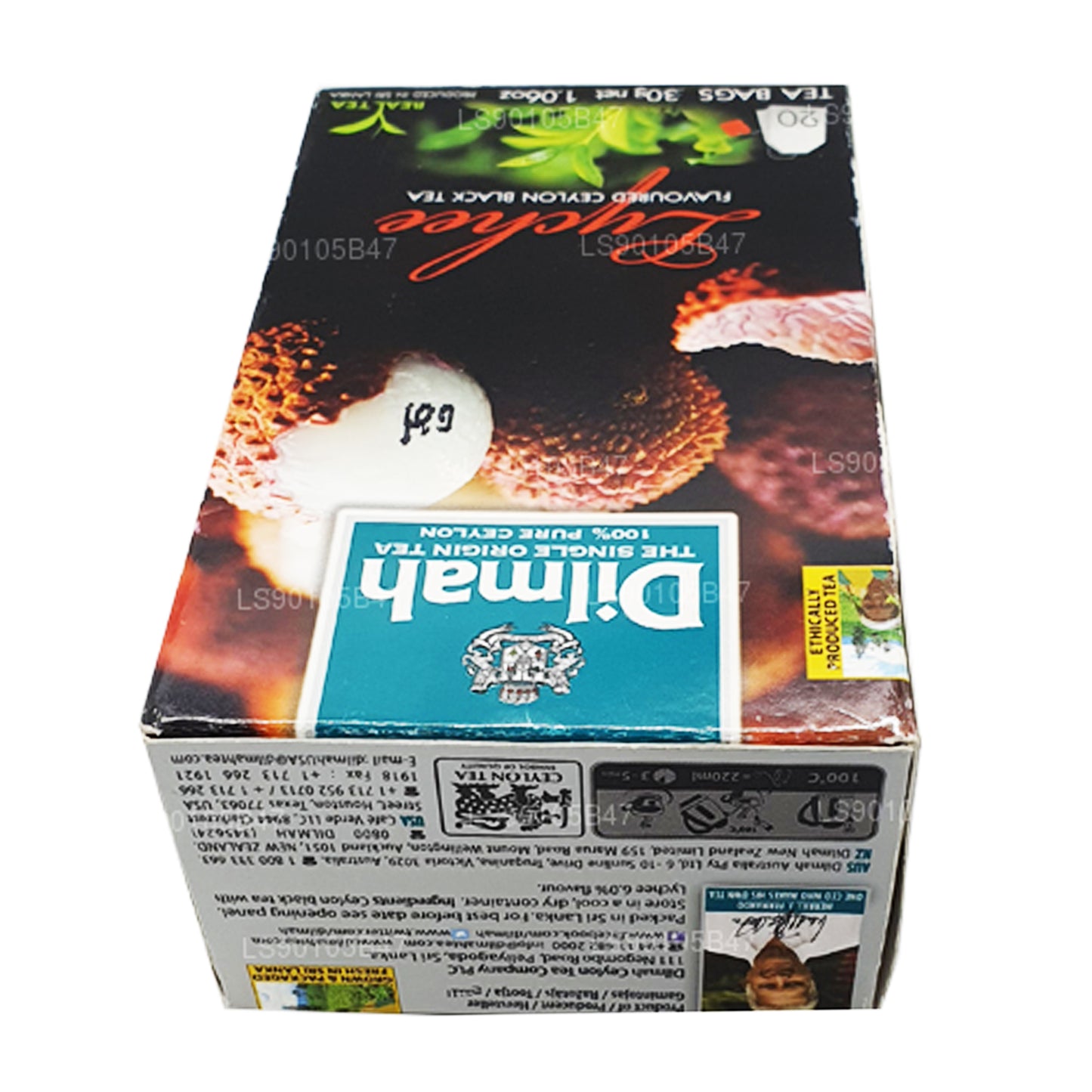 Dilmah Lychee Aromalı Siyah Çay (30g)