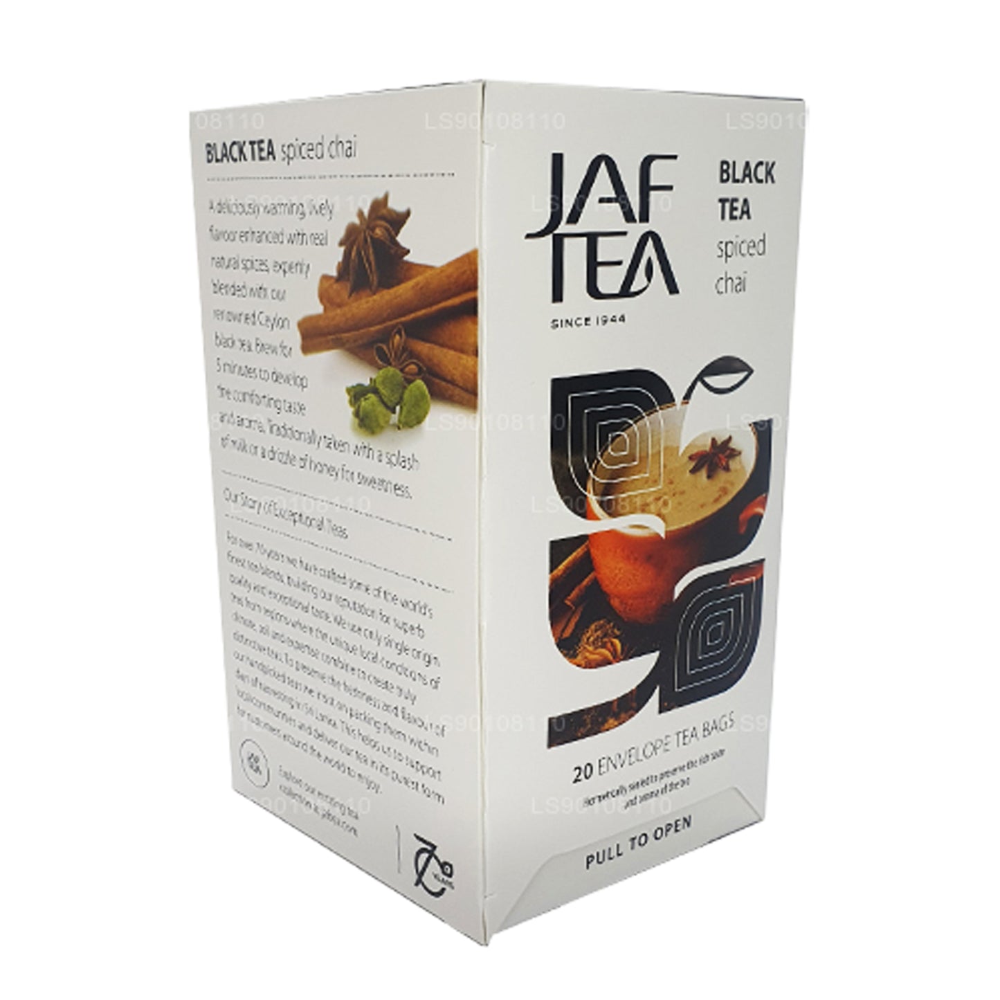 Jaf Çay Saf Baharat Koleksiyonu Siyah Çay Baharatlı Chai (40g) 20 Çay Poşeti