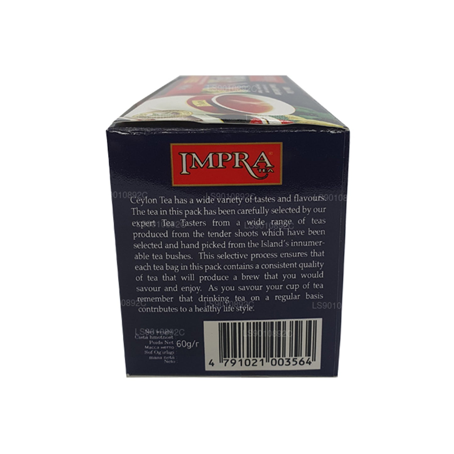 Impra Flavor Collection Seylan Siyah Çay (60g) 30 Poşet Çay