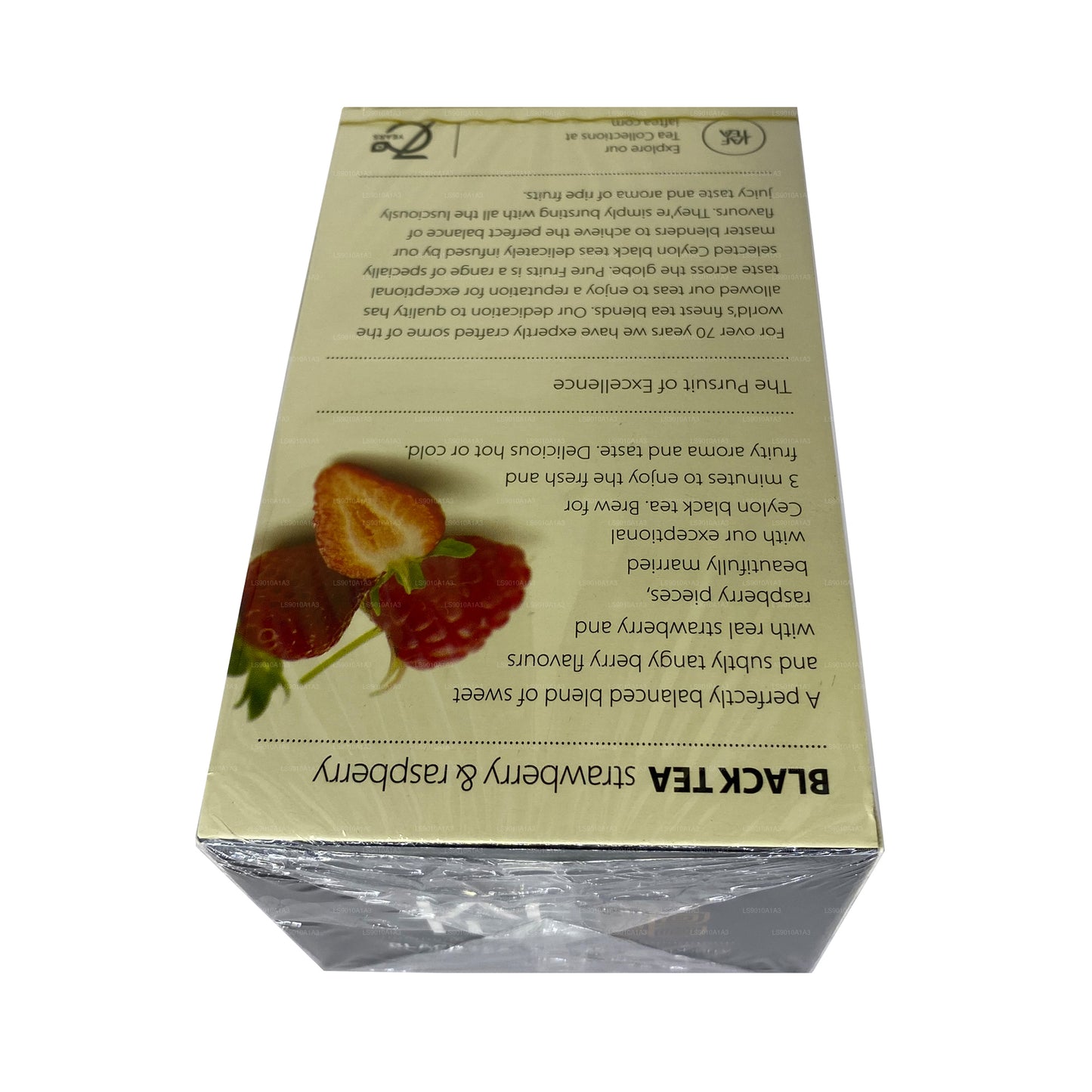 Jaf Tea Pure Fruits Collection Siyah Çay Çilek ve Ahududu (30g) 20 Çay Poşeti